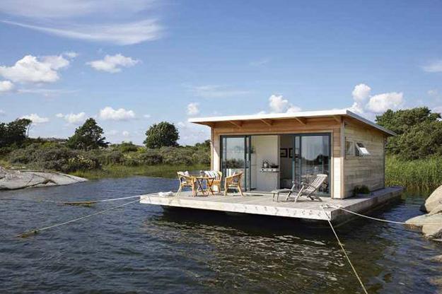 floating home design idea