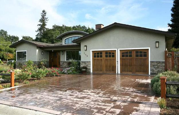 bungalows one story homes attached garages
