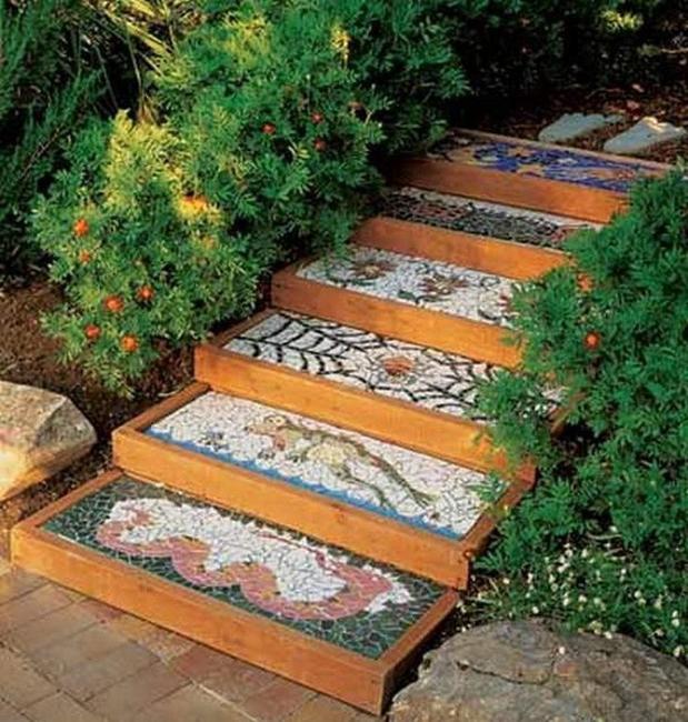 staircase designs yard landscaping ideas