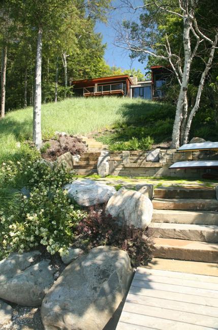 staircase designs yard landscaping ideas