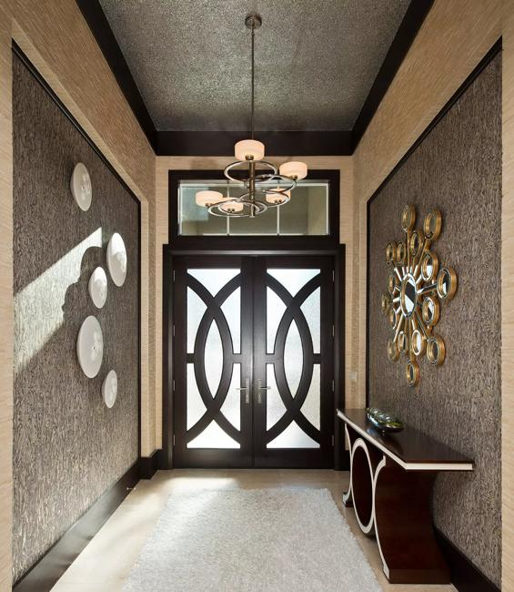 modern wooden doors glass panels
