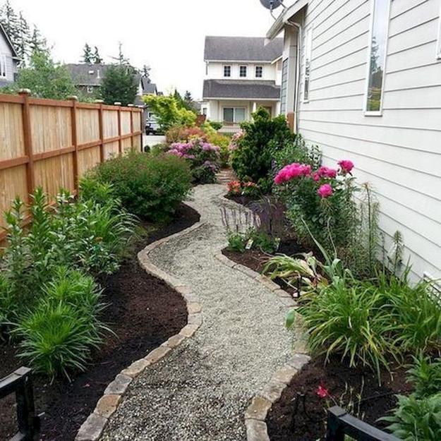 how to widen small long narrow backyard spaces