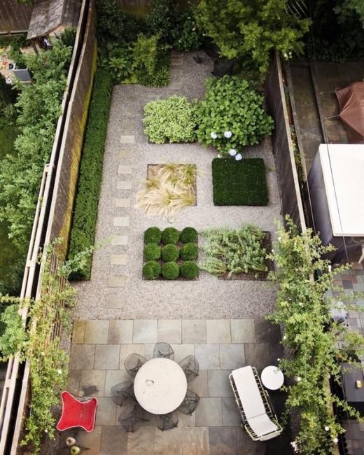 how to widen small long narrow backyard spaces