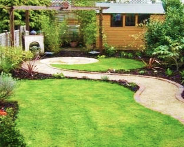 how to widen small long narrow backyard spaces