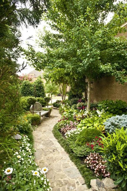how to widen small long narrow backyard spaces