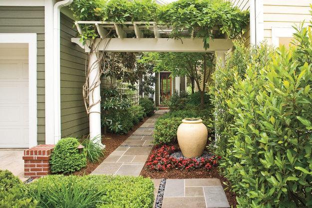 how to widen small long narrow backyard spaces