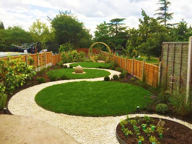 how to widen small long narrow backyard spaces