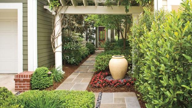 how to widen small long narrow backyard spaces