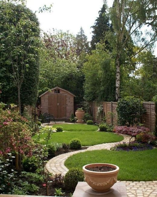 how to widen small long narrow backyard spaces