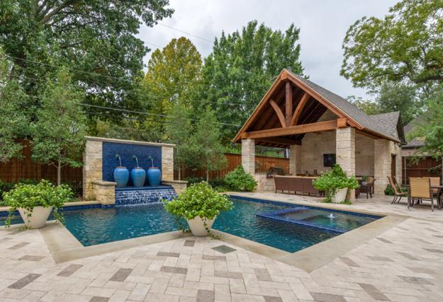 unique water features swimming pool designs