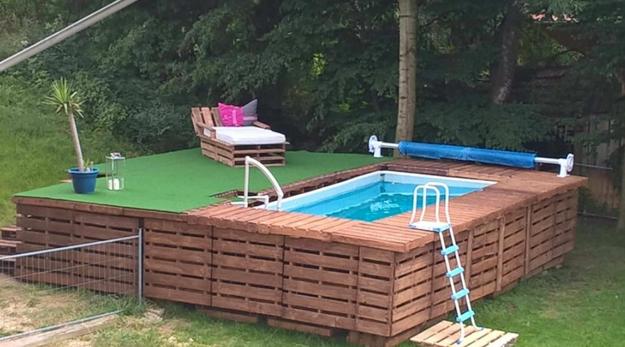 unique water features swimming pool designs
