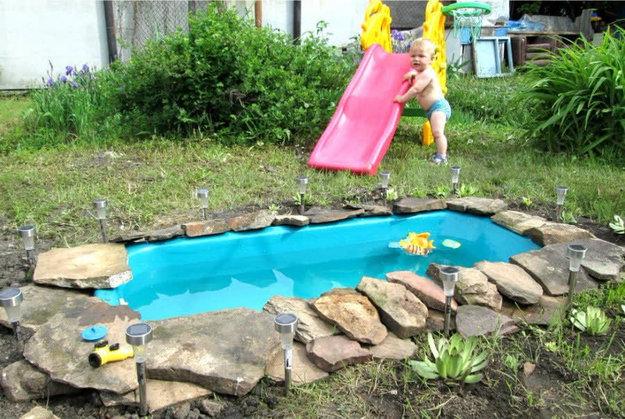 unique water features swimming pool designs