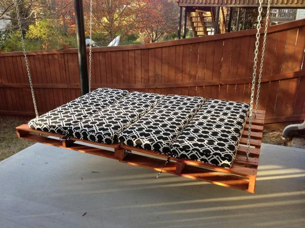 outdoor furniture swing beds