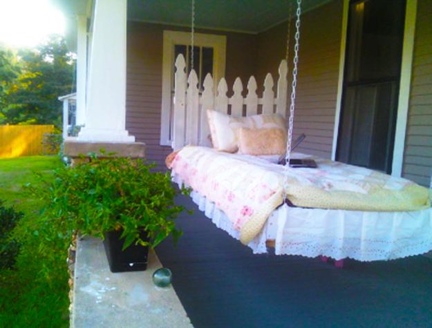 outdoor furniture swing beds
