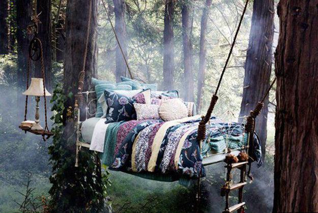 outdoor furniture swing beds