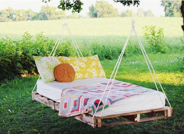 outdoor furniture swing beds