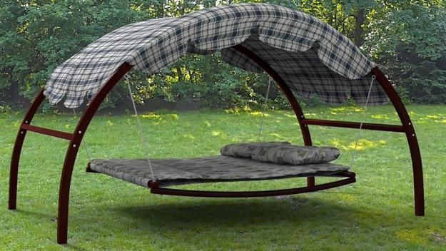 arched frame swing bed