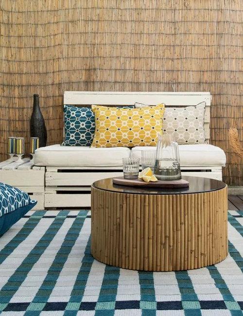 bamboo wall decoration outdoor furniture