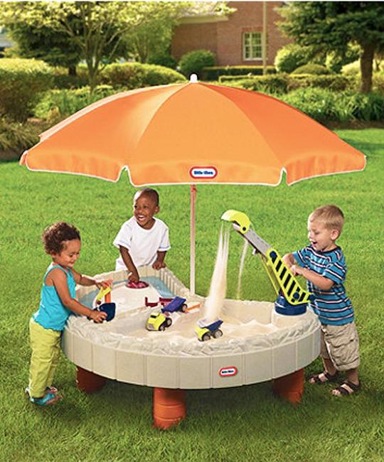 round sandbox umbrella