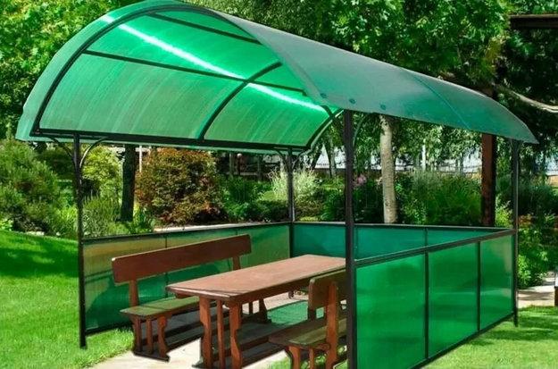 shelters canopies roofing material outdoor structures