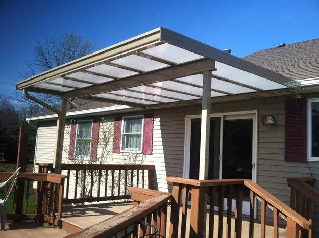 shelters canopies roofing material outdoor structures