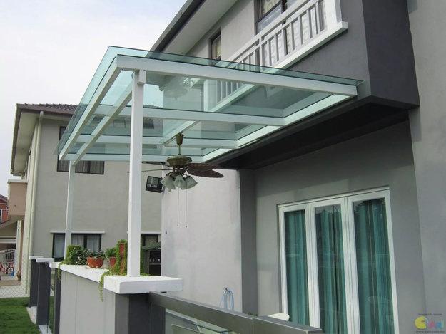 shelters canopies roofing material outdoor structures