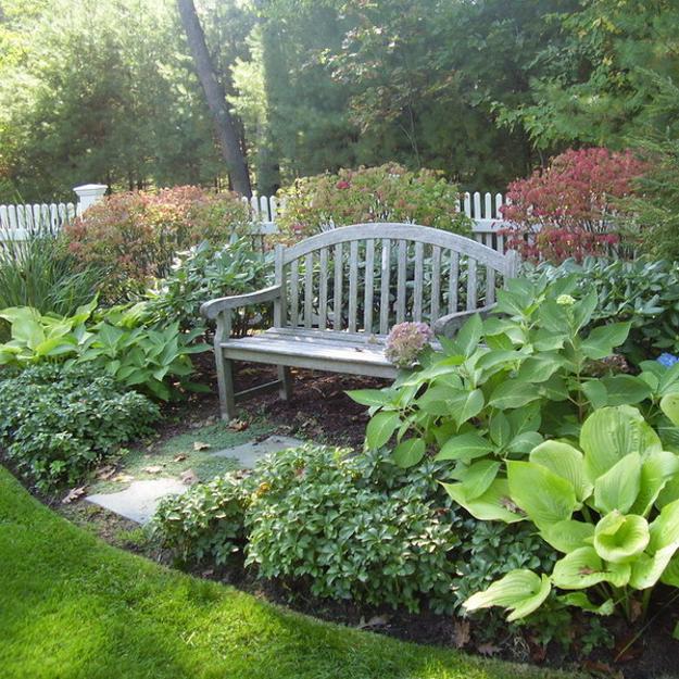 tranquil spots yard landscaping ideas