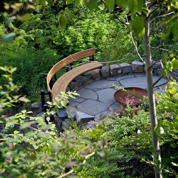 tranquil spots yard landscaping ideas