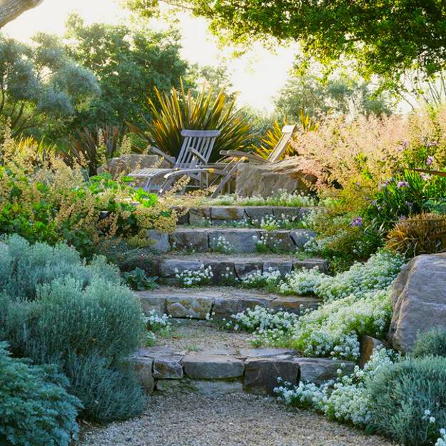 tranquil spots yard landscaping ideas