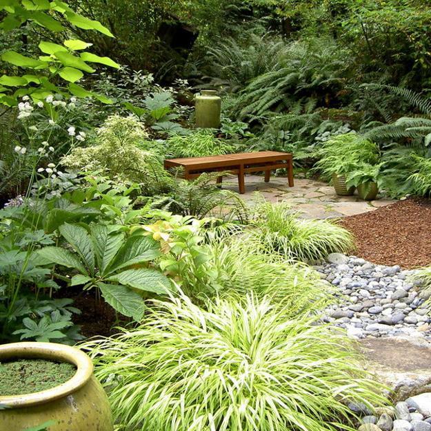 tranquil spots yard landscaping ideas