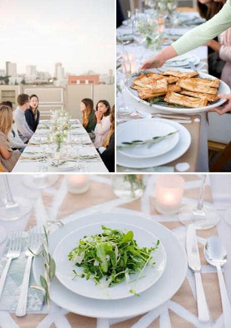 outdoor dining party decorations holiday tables