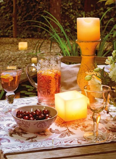 outdoor dining party decorations holiday tables