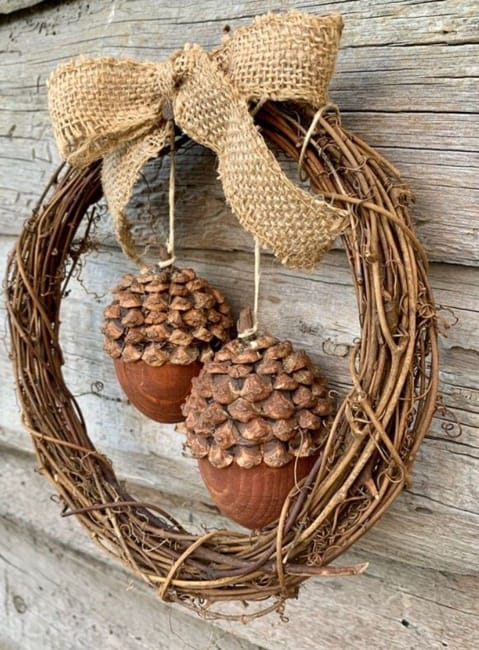 acorns crafts diy home decorations