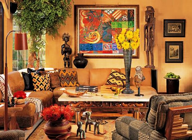 african style home furnishings
