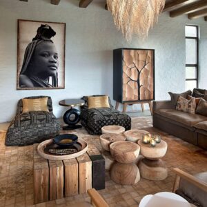 African Interior Design Style, Bold Decoration Patterns, Warm Colors ...