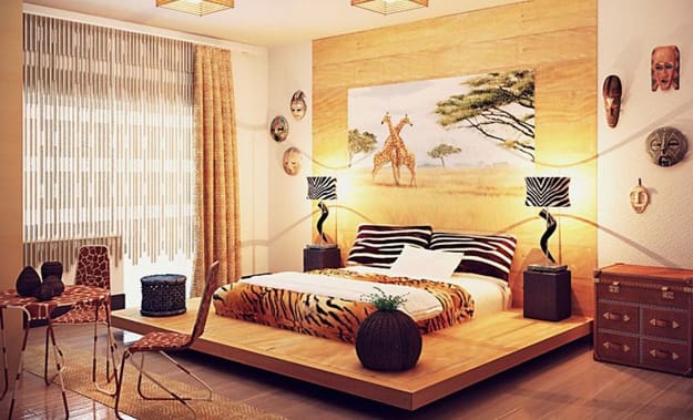 african style home furnishings