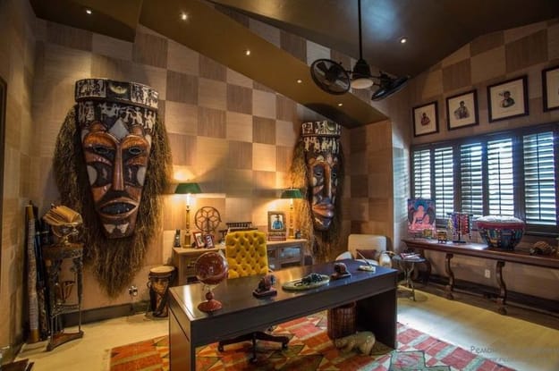 african style home furnishings