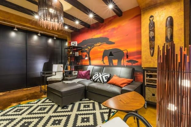 african style home furnishings