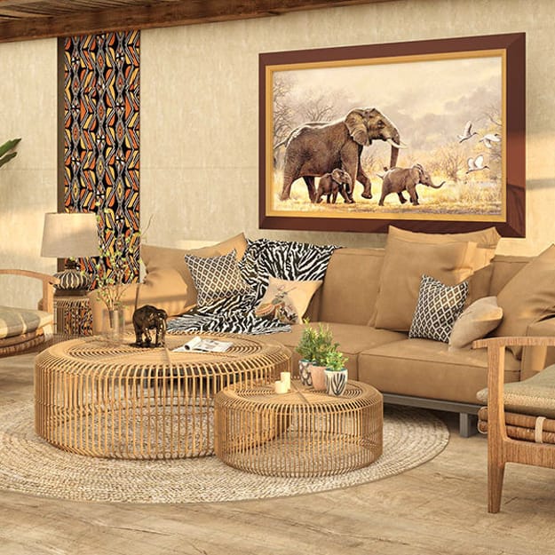 african style home furnishings