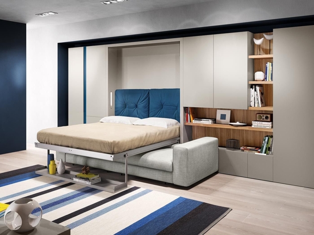 modern transformer furniture storage ideas bed designs