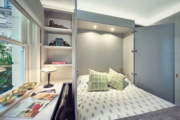 modern transformer furniture storage ideas bed designs
