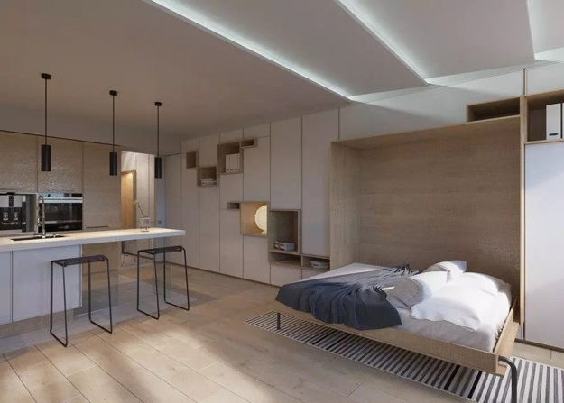 modern transformer furniture storage ideas bed designs