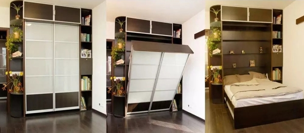 modern transformer furniture storage ideas bed designs