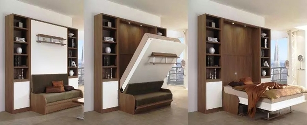 modern transformer furniture storage ideas bed designs