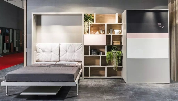 modern transformer furniture storage ideas bed designs