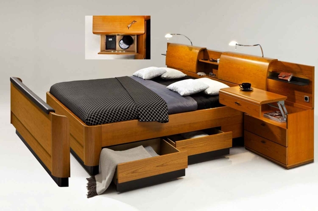 large bed storage