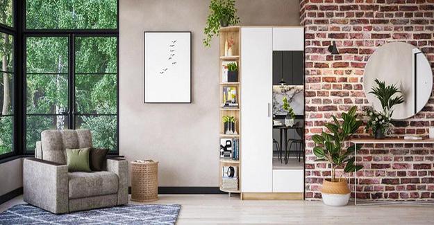 large windows airy room design