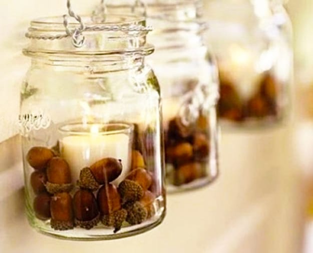 acorns crafts diy home decorations