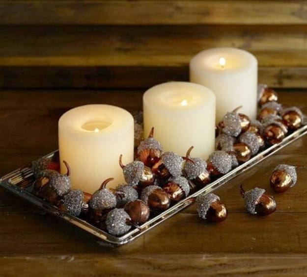 acorns crafts diy home decorations
