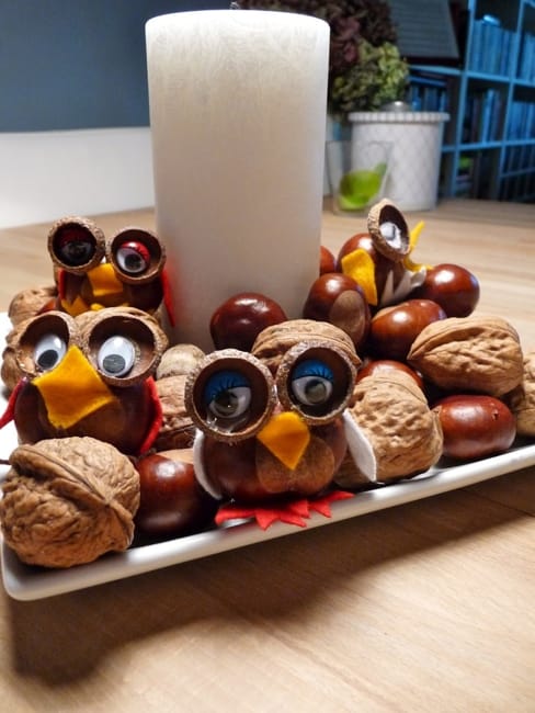 acorns crafts diy home decorations